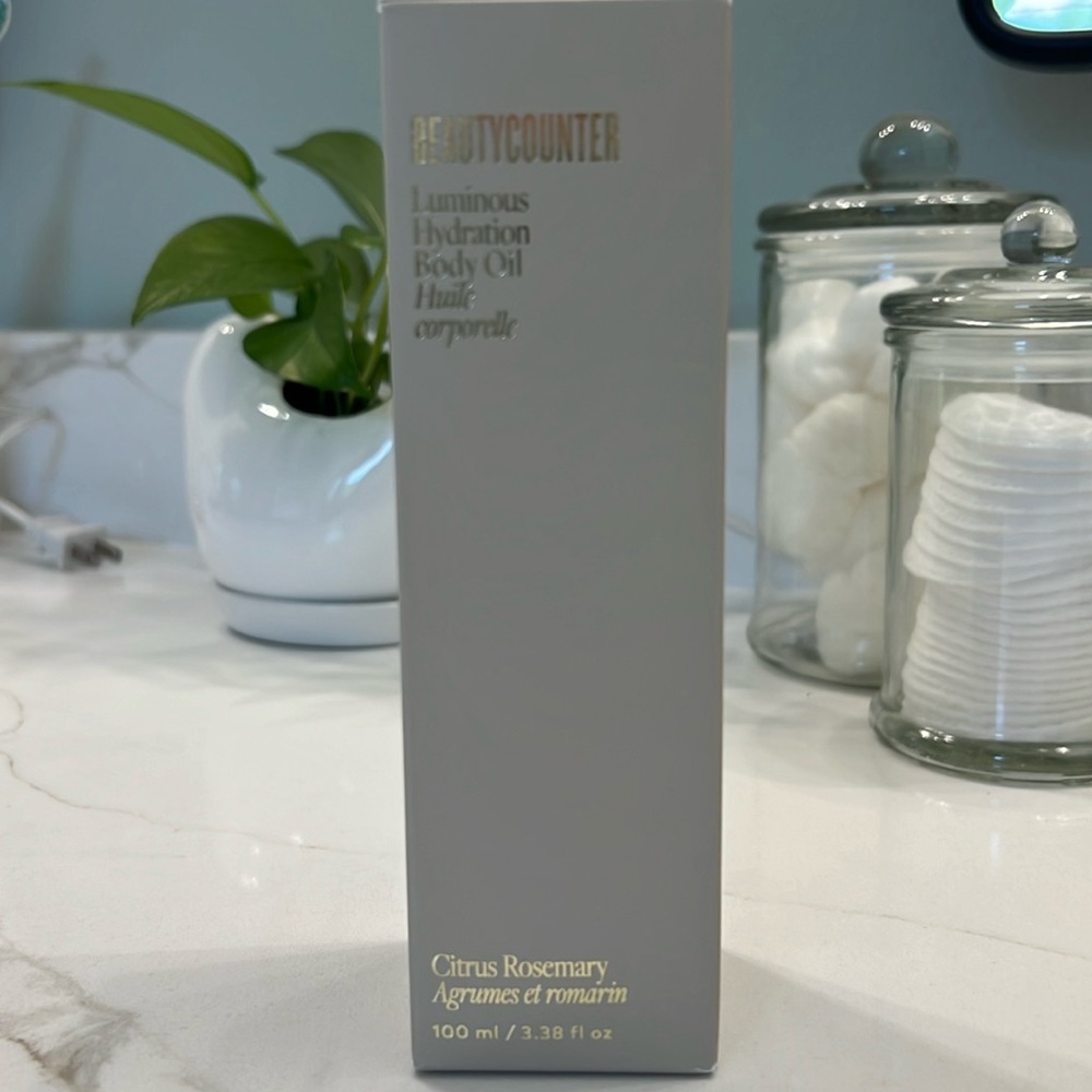 Beautycounter - Luminous Hydration Body Oil - Citrus Rosemary - NIB